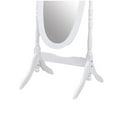 thumbnail image 6 of Traditional Queen Anna Style Wood Floor Cheval Mirror, Cherry Finish, 6 of 6