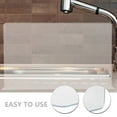 thumbnail image 3 of Miangastore 2pcs Bathtub Shower Splashing Guard Bathroom Splashing Guard PVC Shower Water Guard, 3 of 8