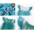 thumbnail image 3 of Benylion Girls Princess Costumes Princess Dresses Fancy Dress Up Outfits with Cape Birthday Party Cosplay Outfit for 11-12 Years, 3 of 6