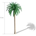 thumbnail image 3 of Model Coconut Palm Tree Landscape Model Tree, Lush green landscape model Palm trees Scenery, Coconut Palm Tree Miniature Plant Pots Bonsai Crafts Mini Landscape Landscape, 3 of 4