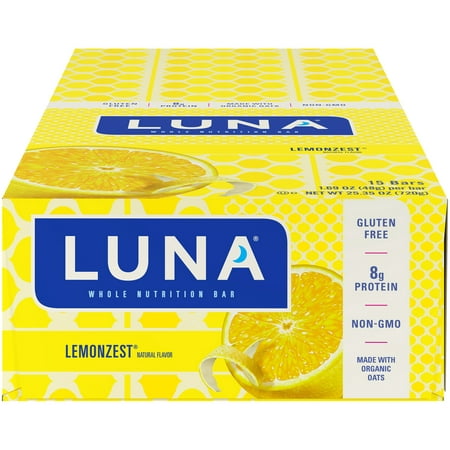 Luna® Lemonzest® Whole Nutrition Bars 15-1.69 oz. (Best Item For Luna)
