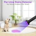 thumbnail image 4 of UV Flashlight, 100pcs LED Black Light Flashlight 395nm UV Lamp Detector, 4 of 5