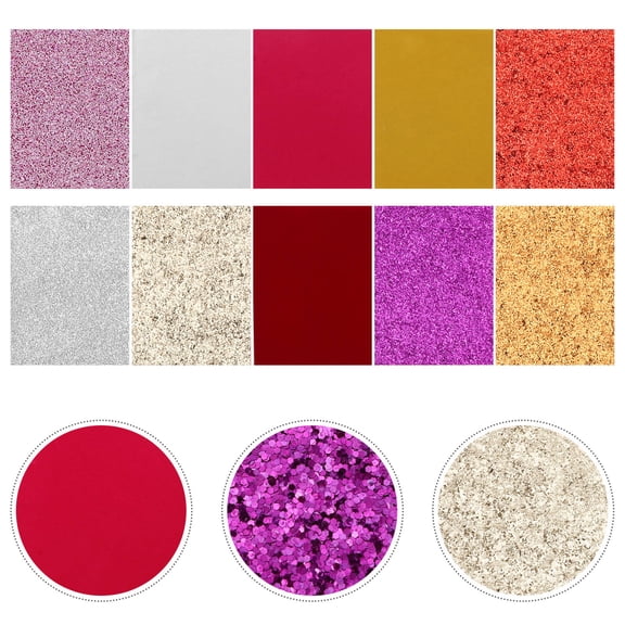 Raindrops Assorted Velvet and Fabric Bundle for Sewing, Quilting, Crafts, Projects, and Home Decor Accents