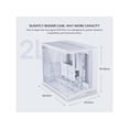 thumbnail image 2 of Lian Li O11DMIV2W Mini Tower ATX Case White Tempered Glass, 2 of 6