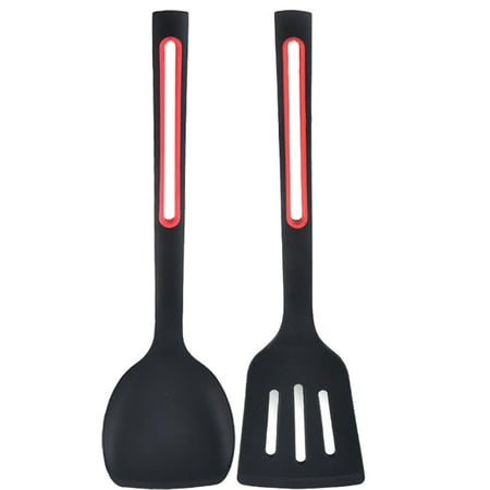 

Alexsix 2 PCS Spatula Set Heat-Resistant Pancake Fish Slotted Spatula Turner Cooking Utensils for Nonstick
