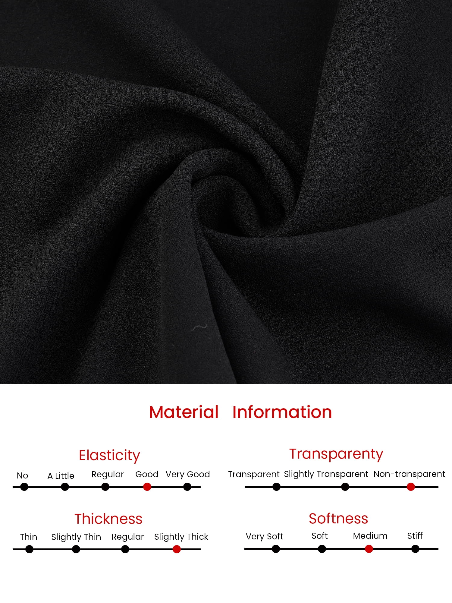 Unique Bargains Women's 3/4 Sleeve Work Boat Neck Elegant Pencil Sheath Dresses L Black
