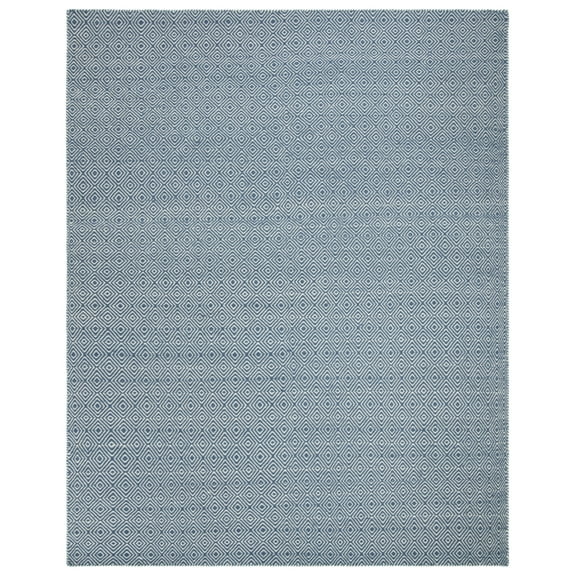 SAFAVIEH Oasis OAS525B Handwoven Blue / Ivory Rug
