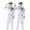 White, variant on WERYOUNG Girls Boys Onesie Fashion Long Sleeve Space Astronaut Stage Performance Halloween Jumpsuit Leisure Birthday Party One-Pieces,White,3-4 Years
