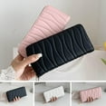 thumbnail image 3 of Women,s Long PU Zipper Wallet Handbag Multi Card Position Handbag X8, 3 of 8