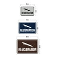 thumbnail image 5 of Classic Framed Registration Sign (Black Gold) - Large, 5 of 5