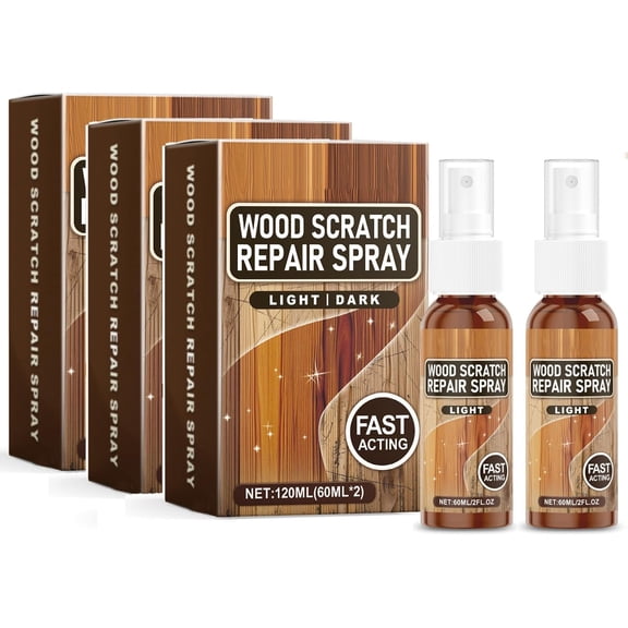Wood Floor Surface Cleaner, Hardwood Floor Care Spray, 3pc Set