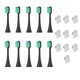 thumbnail image 1 of For EW-DC01 Panasonic Replacement Electric Tooth Brush Heads black, 1 of 5