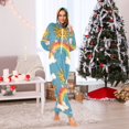thumbnail image 7 of FORMRS Onesies Pajama for Adults Unisex Hoodie Winter Jumpsuit One Piece Sleepwear, Sizes S-2XL, Rainbow with Stars, 7 of 7