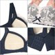 thumbnail image 4 of Women's Plus Size Bras Push Up Full Figure Back Close Wirefree Lace Bra Black D 42, 4 of 6