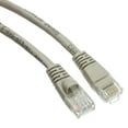 thumbnail image 1 of Cat6a Gray Ethernet Patch Cable, Snagless/Molded Boot, 500 MHz, 2 foot - 2 Pack, 1 of 2