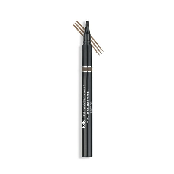 bdb Microblade Effect Brow Pen –Blonde - Waterproof, Smudge-Proof Multi-Prong Eyebrow Pen for Bold, Long-Lasting Brows