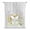 White, variant on Farmhouse Sheeps Tie Up Curtains for Window, Thermal Insulated Balloon Shade Adjustable Rod Pocket Curtains Valance Panels for Kitchen Bathroom Cafe 46 x 63 Country Vintage Cabins Sunflowers