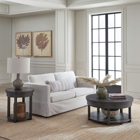 Liberty Furniture Weston 3 Piece Set Cocktail Table 2 End Tables – Brown