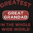 thumbnail image 3 of CafePress - Greatest Great Grandad In The World Dark T Shirt - Men's Classic Graphic Cotton T-Shirt, 3 of 4