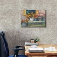 thumbnail image 3 of Epic Graffiti 'Green Bench' by Carol Rowan, Giclee Canvas Wall Art, 26"x18", 3 of 8