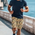 thumbnail image 3 of XYZCANDO Couple Matching Beach Outfit Hawaiian Swimwear Duck Hunting Men Board Shorts Two Piece Women Tummy Control Bikini His and Hers Set for Summer Vacation Resort Wear Cruise Outfit, 3 of 6
