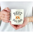 thumbnail image 3 of Koyal Wholesale Best Dog Dad Ceramic Coffee Mug, Corgi, 3 of 5