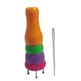 thumbnail image 1 of MasteelfCA 2pcs Plastic Knitting Tools Practical Wool Knitters Colorful Knitting Machines, 1 of 8