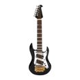 thumbnail image 1 of Miniature Electric Guitar Refrigerator Magnet Exquisite Workmanship Resin Guitar Shaped Fridge Magnet Black, 1 of 4