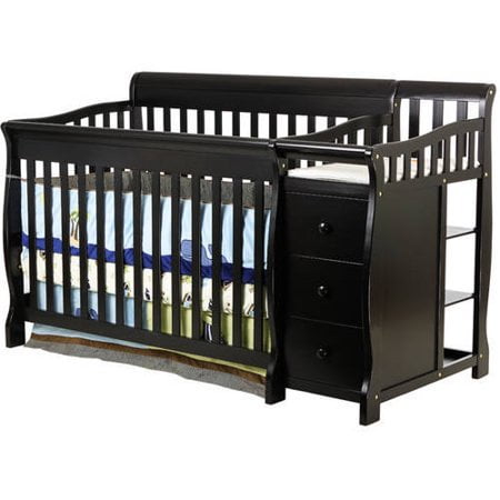 Dream On Me 5 In 1 Brody Convertible Fixed Side Crib With Changer