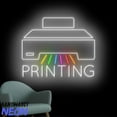 thumbnail image 2 of Handmadetneonsign Printing Neon Sign, Printer Led Sign, Printing Machine Wall Art Light, Office Home Wall Decor 78914, 2 of 5