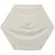 thumbnail image 1 of Paño de repuesto para sombrilla, 2 metros, cubierta de toldo para sombrilla de jardín para sombrilla de patio, sombrilla de mesa de mercado, toldo de repuesto beige, 6 brazos ZefeiWu 8390606184535, 1 of 1