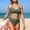 Army Green, variant on Double Support Bikini Swimsuits Women Plus Size Swimwear Solid Beach Green Womens Swimsuits L