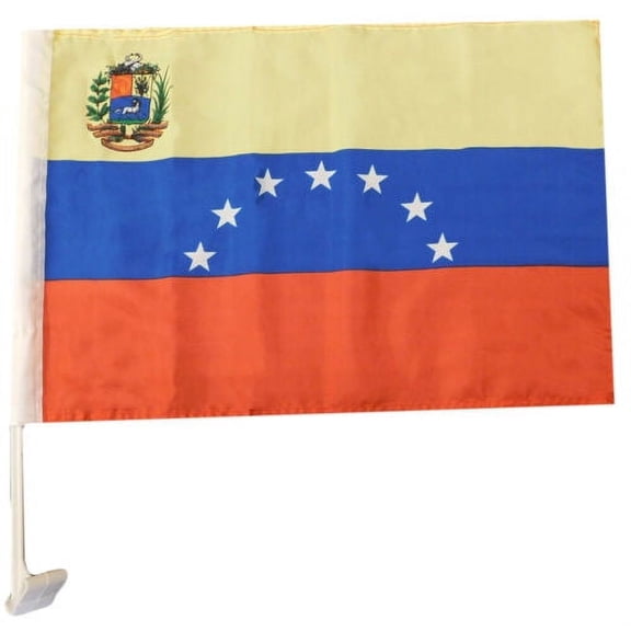 Venezuela 7 Star Crest 12x18 12"x18" Rough Tex 100D Car Vehicle Flag
