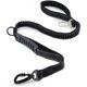 thumbnail image 1 of Correa fuerte para perros con asa acolchada Cuerda antitirones Correa de entrenamiento elástica para perros medianos y grandes en tirones pesados ??(110CM-150CM, negro) ZefeiWu 8390612535482, 1 of 1