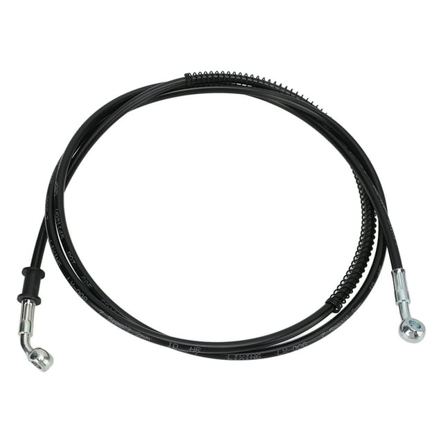 Braided Oil Pipe, Practical Simple Installation Heat Insulation Hydraulic Brake Line 2m For GY6 150cc 50cc Dirt Bike
