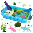 thumbnail image 1 of Papelera Sensory Agentlan Axolotl con arena de juego para niños de 3 a 8 años, 1 of 7