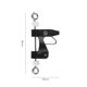 thumbnail image 3 of Práctico portátil Trolling Clip Outrigger Downrigger Release Connectors Abrazaderas de pesca Equipo para barco Kayak Cometa Pesca, 3 of 5