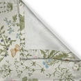 thumbnail image 3 of Ambesonne Floral Kitchen Curtains, Vintage Garden Plants, 55"x45", Reseda Green Beige, 3 of 3