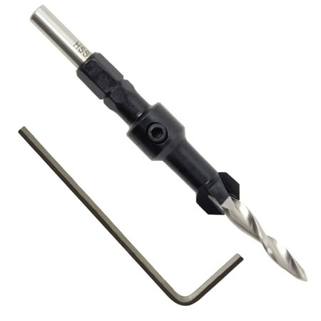 

Wolfcraft 4.5 M Dia. Steel Tapered Screw Setter 1 pc.