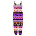 thumbnail image 5 of Girls Halloween Tank Romper Cute Graphicint Harem Pants Sleeveless Playwear Holiday Jumpsuit, 5 of 5