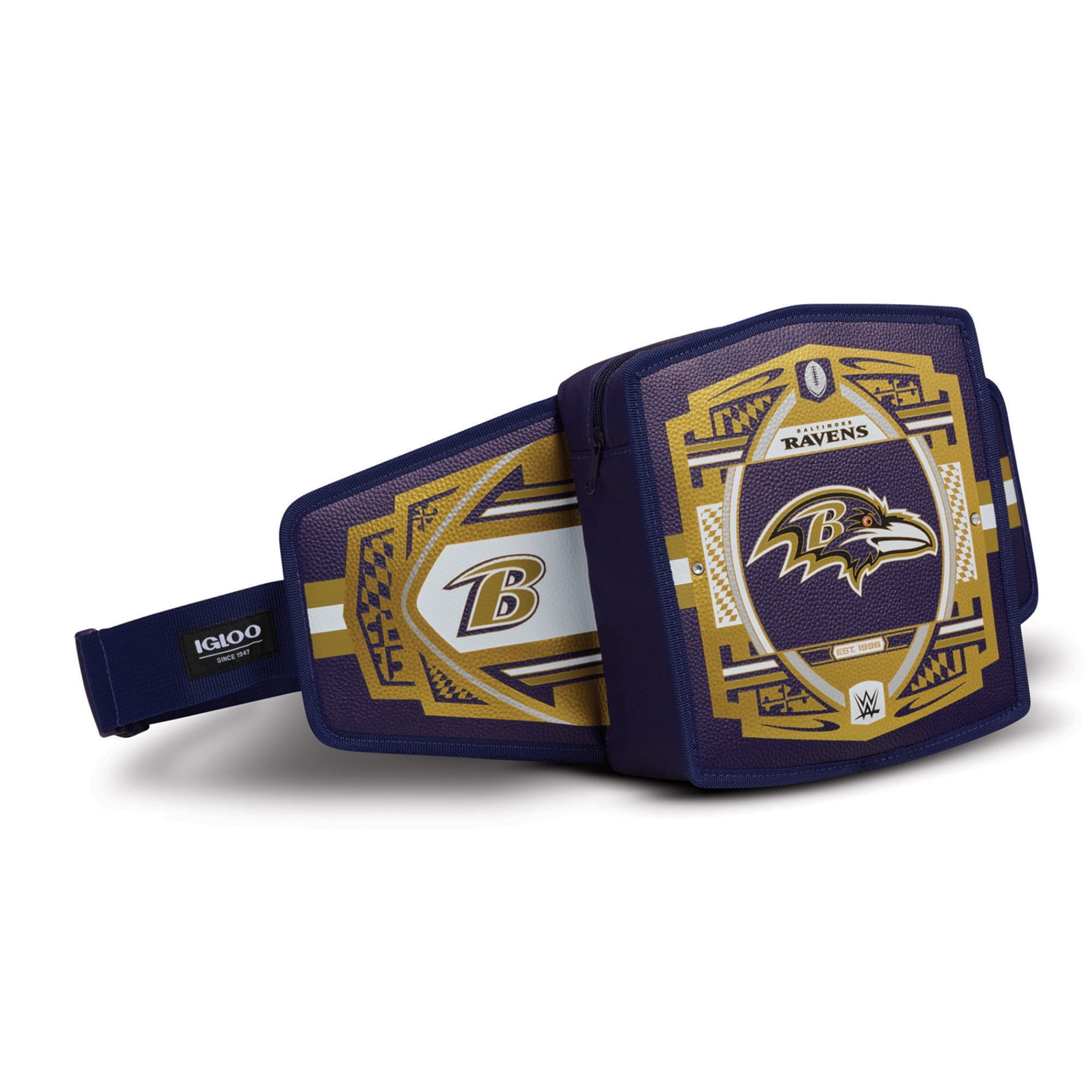 IGLOO  Baltimore Ravens WWE Legacy Belt Cooler
