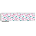 thumbnail image 3 of Ambesonne Polka Dot Fabric by the Yard Upholstery, Pastel Circles Pattern, 10 Yards, Soft Pink and Dark Seafoam, 3 of 5