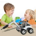 thumbnail image 2 of Qocolhg STEM Toys for Boys Girls 3-6 7 8-12 Years Old, Construction Truck Toys Car Set, Assembly Building Vehicle for Kids, Engineering Metal Building Kit for Christmas Birthday Gifts, Clearance, 2 of 7