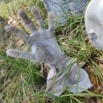 thumbnail image 3 of Halloween Skeleton Prop Human Full Size Skull Hand Garden Model Decor, 3 of 8