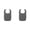 Grey, variant on 2-8PC Adult Bibs Apron Bib for Men Women Seniors Stain Resistant Diet Cloth Unisex Bib for Eating Washable for Elderly