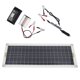 thumbnail image 2 of 12V 30W Portable Solar Panel Kit with 220W Inverter Controller Polysilicon High Efficiency 2 USB Port for RV Boat Car, 2 of 5