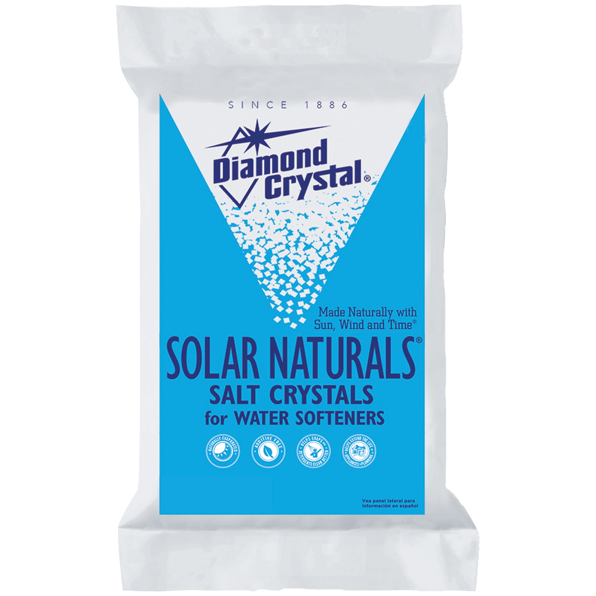 Diamond Crystal® Solar Naturals™ Salt Crystals for Water Softeners 50