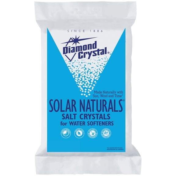 Diamond Crystal® Solar Naturals® Salt Crystals for Water Softeners 50 lb. Bag