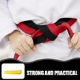 thumbnail image 3 of WASHWEPE Martial Arts Events Taekwondo Belts Green 3Pcs, 3 of 8