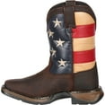 thumbnail image 5 of Lil' Durango Big Kids' Flag Western Boot Size 6.5(M), 5 of 7
